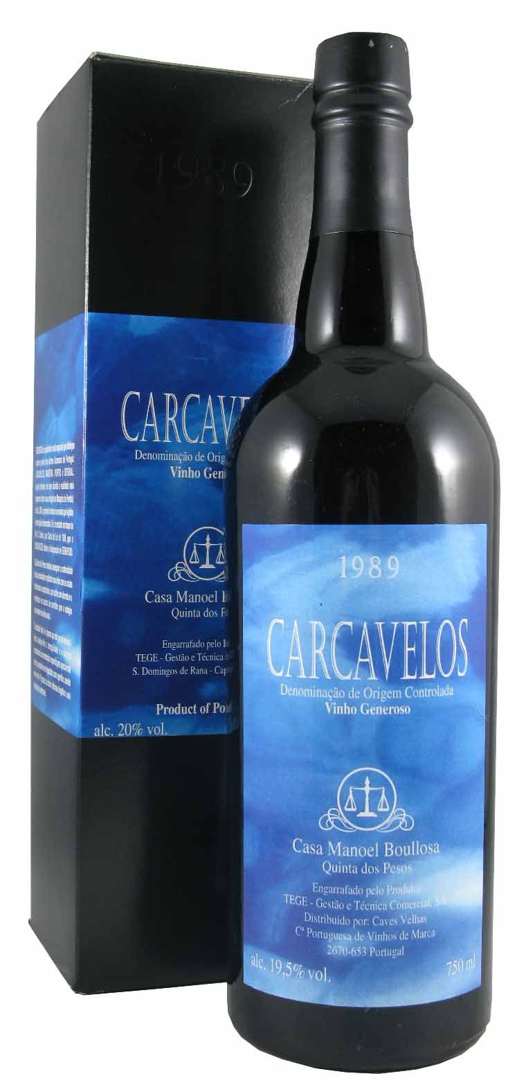 1989 Carcavelos Quinta dos Pesos