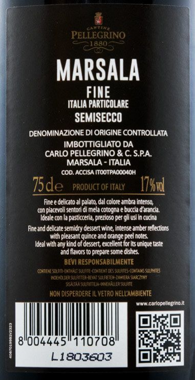 Marsala Fine Cantine Pellegrino