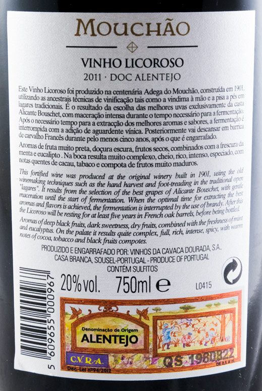 2011 Liqueur Wine Mouchão