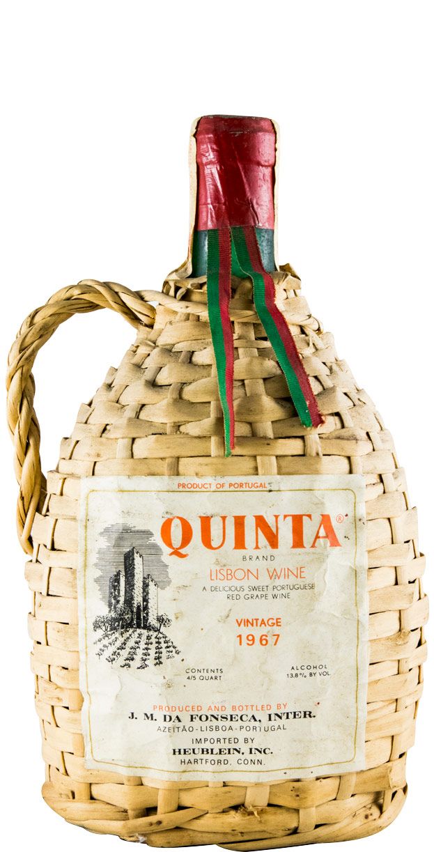 1967 Moscatel de Setúbal José Maria da Fonseca (garrafa empalhada)