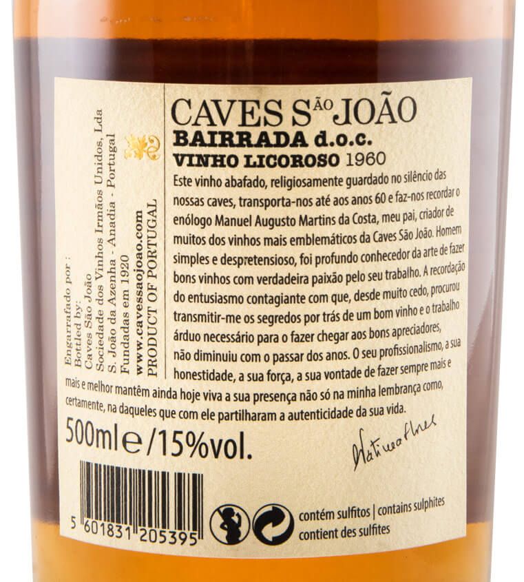 1960 Abafado Martins da Costa Caves São João 50cl