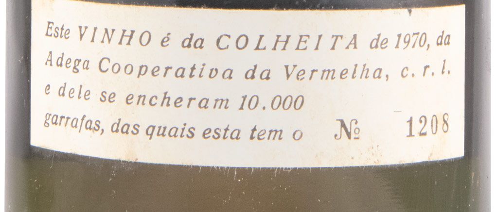 1970 Licoroso Adega Cooperativa da Vermelha