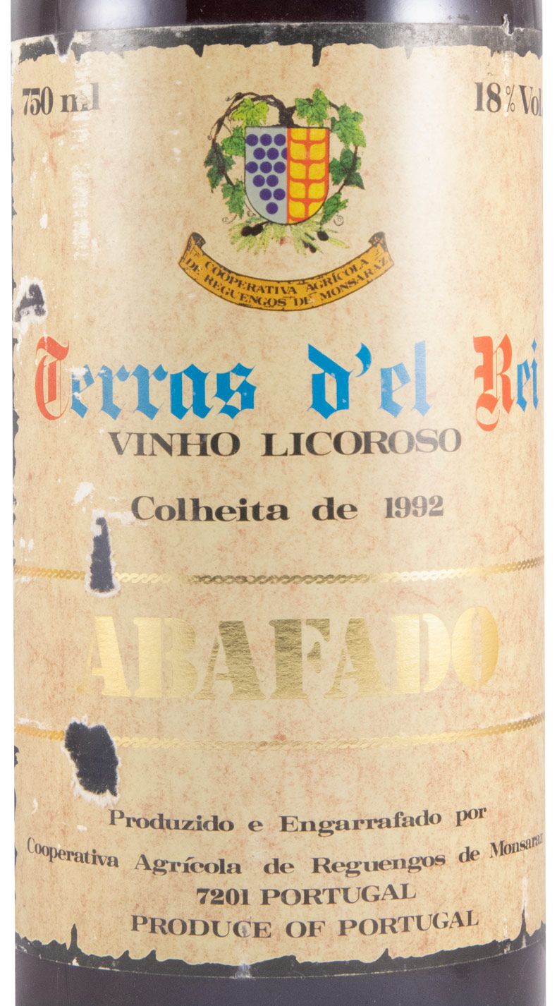 1992 Licoroso Terras d'el Rei Abafado