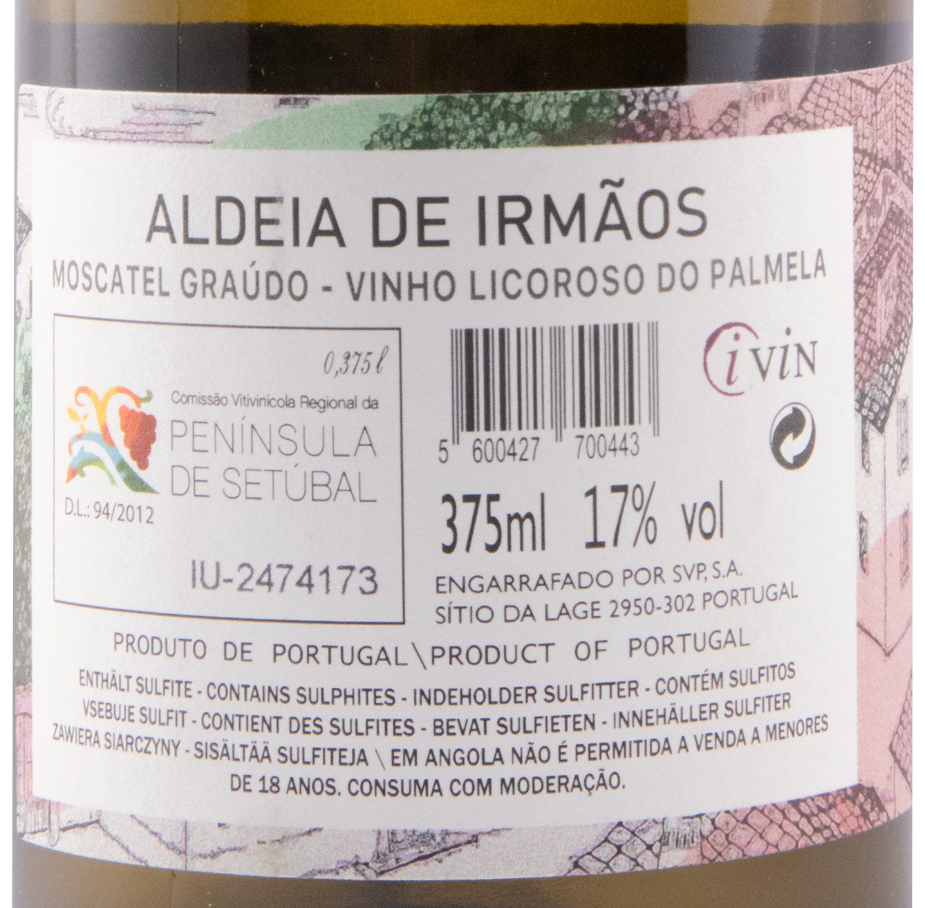 2019 Licoroso Aldeia de Irmãos Private Cellar N.º 8 Moscatel Graúdo 37,5cl