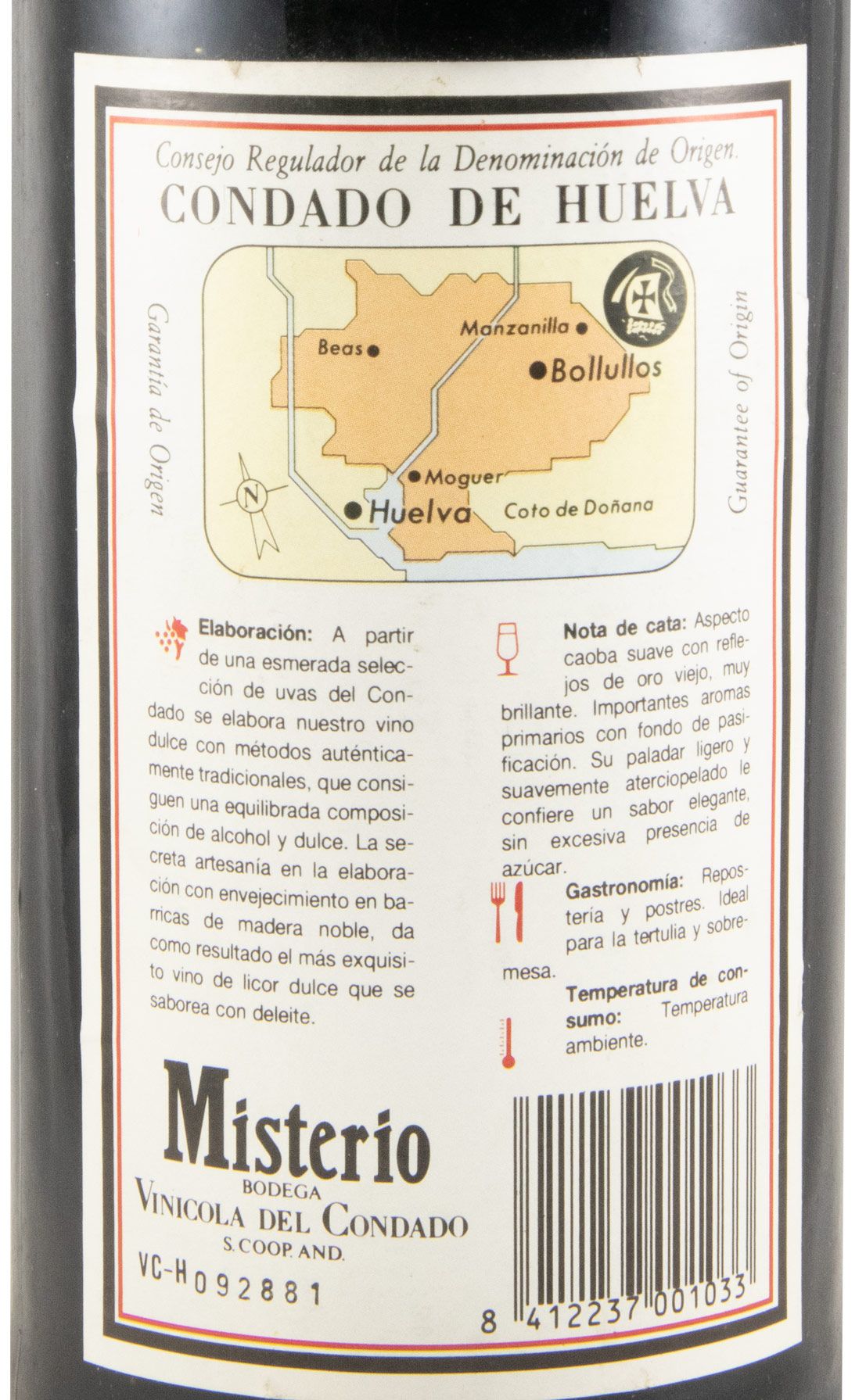 Misterio Vinicola del Condado Medium Sweet