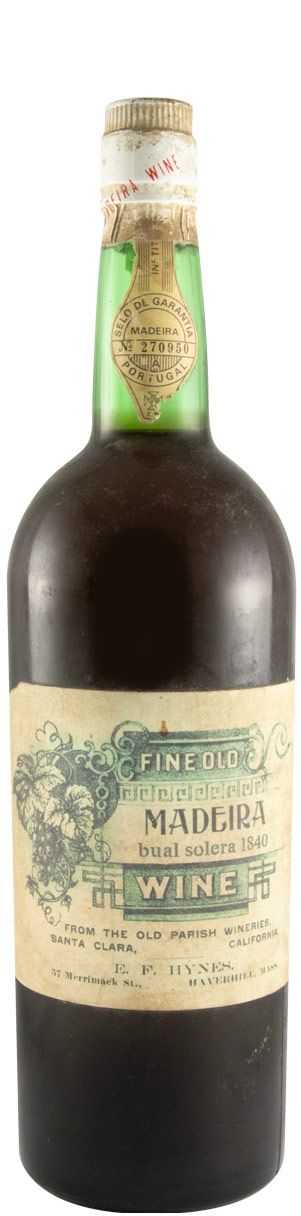 1840 Madeira E. F. Hynes Bual Solera 1L