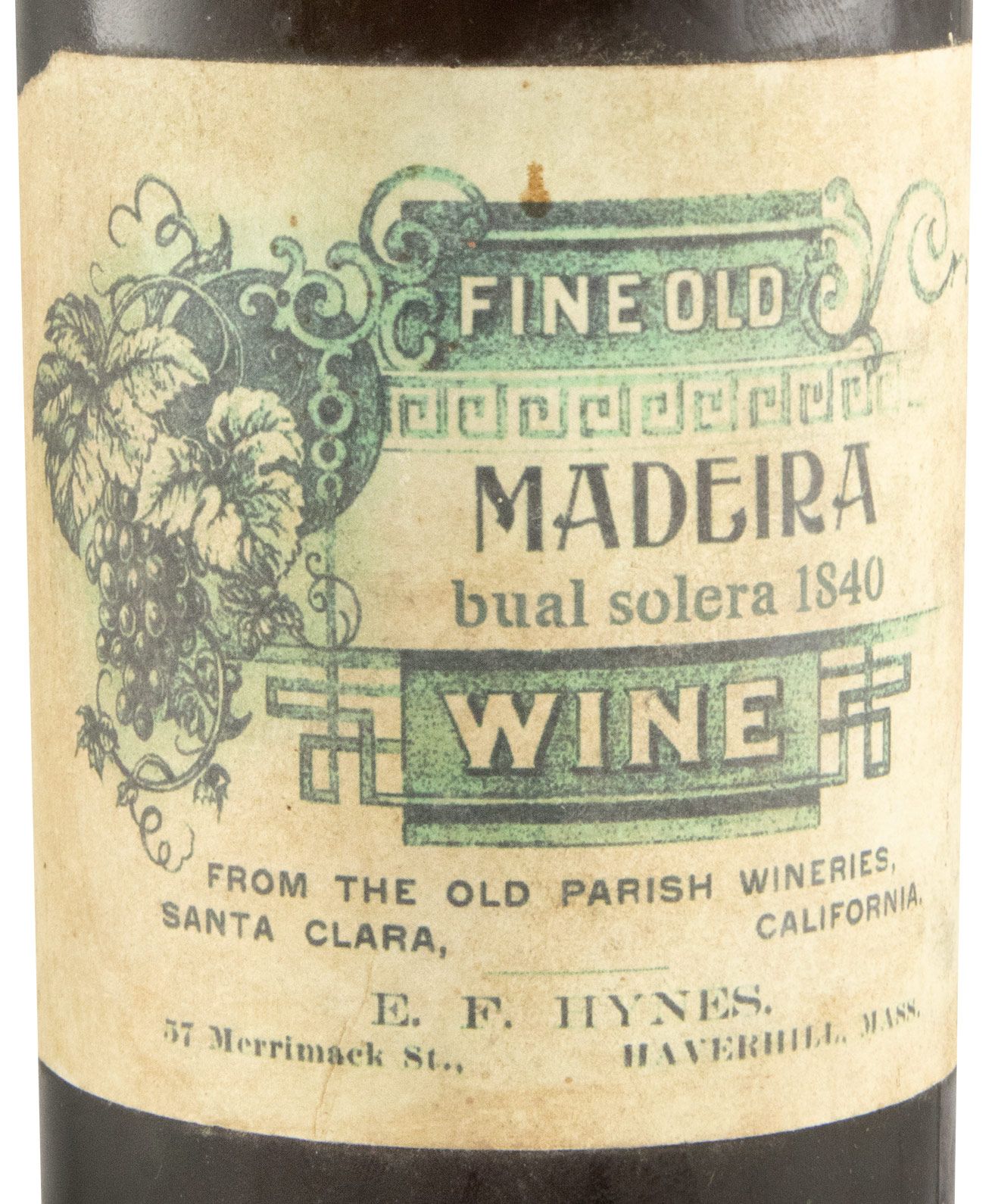 1840 Madeira E. F. Hynes Bual Solera 1L