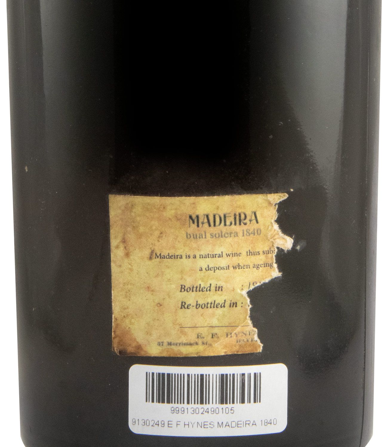 1840 Madeira E. F. Hynes Bual Solera 1L