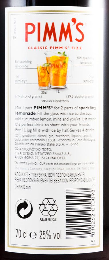 Pimm's Original N.º 1 Cup