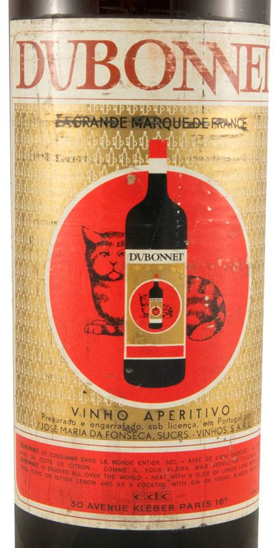 Aperitif Dubonnet (former label) 1L