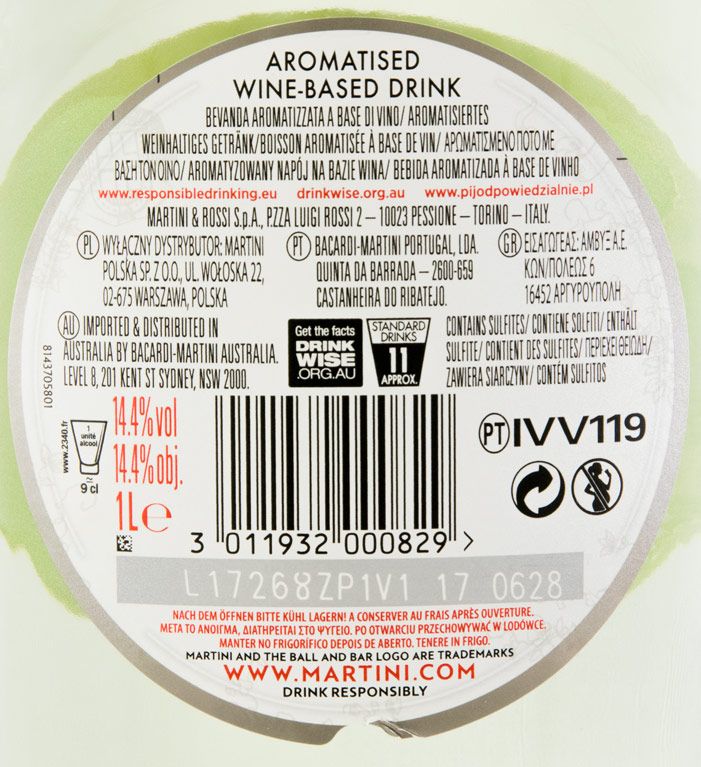 Martini Bianco 1L