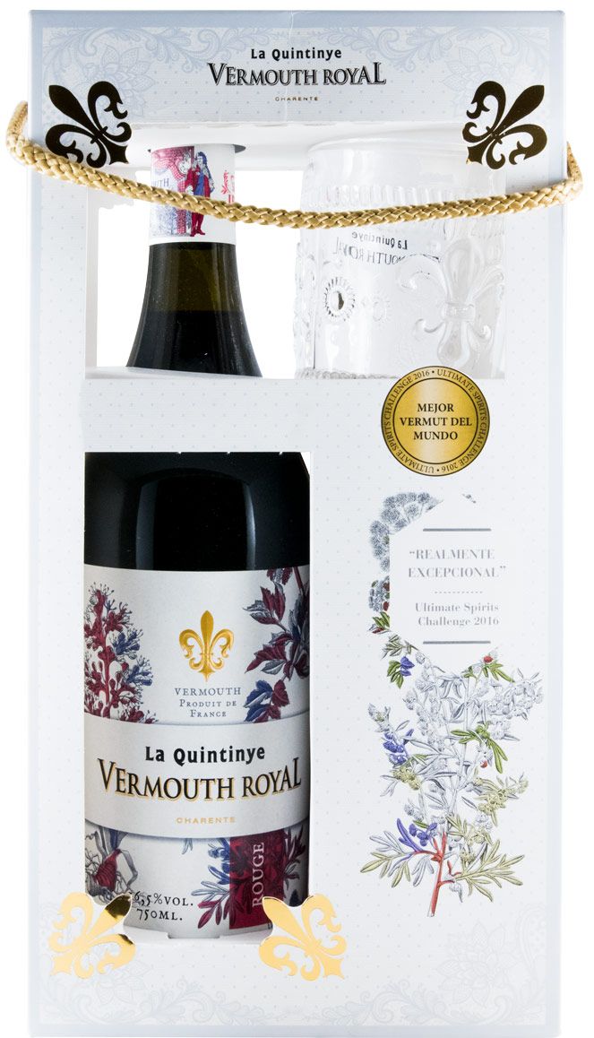 La Quintinye Vermouth Royal Rouge c/Copo