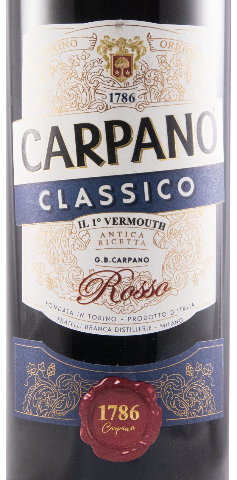 Vermute Carpano Classico Rosso