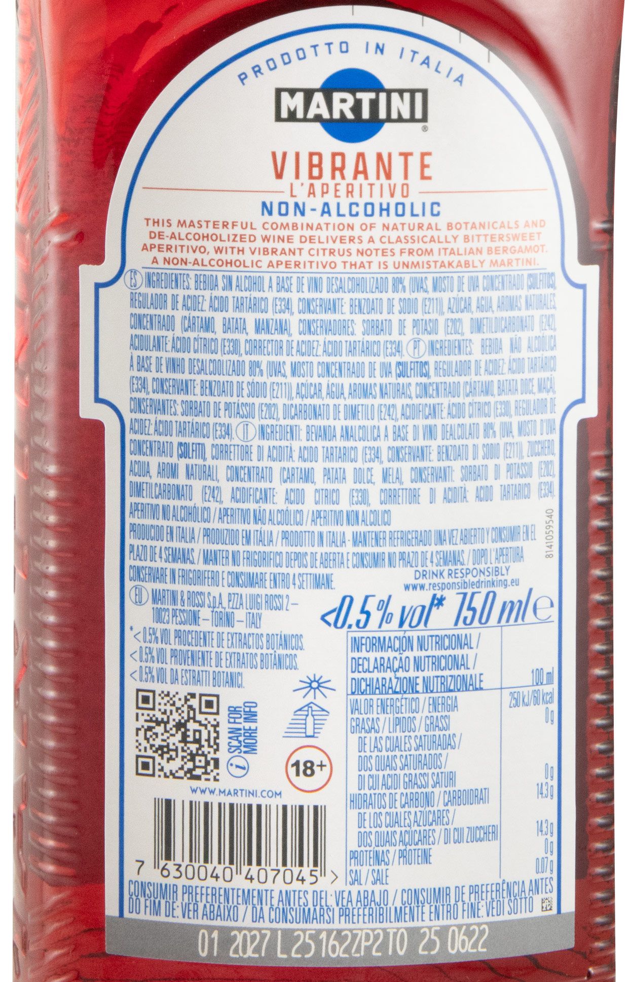 Martini Vibrante Non-Alcoholic