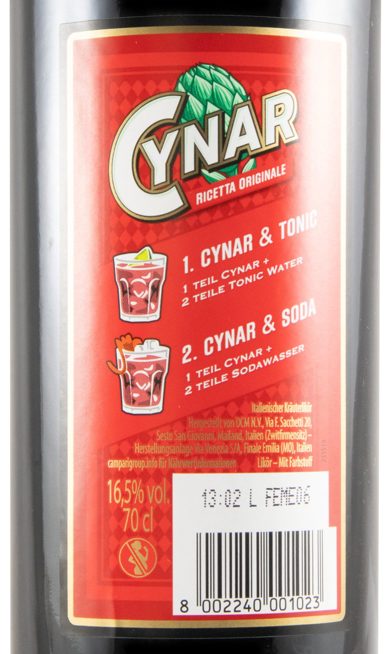 Licor Cynar