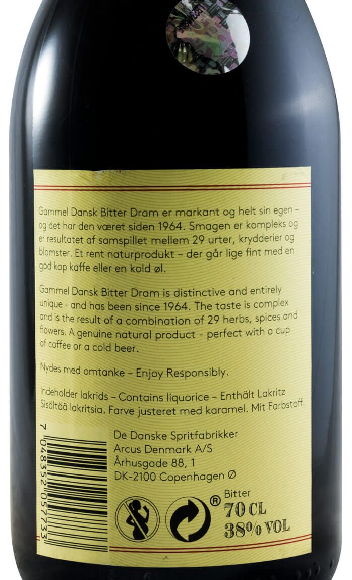 Gammel Dansk Bitter Dram 70cl
