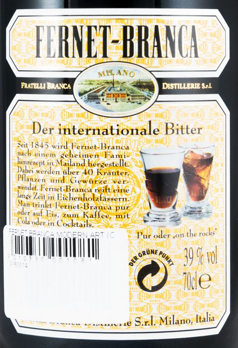 Fernet Branca Modern Art (brown case)