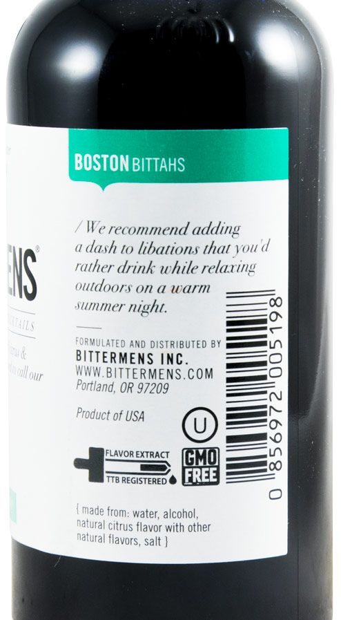 Bittermens Boston Bittahs 14,6cl