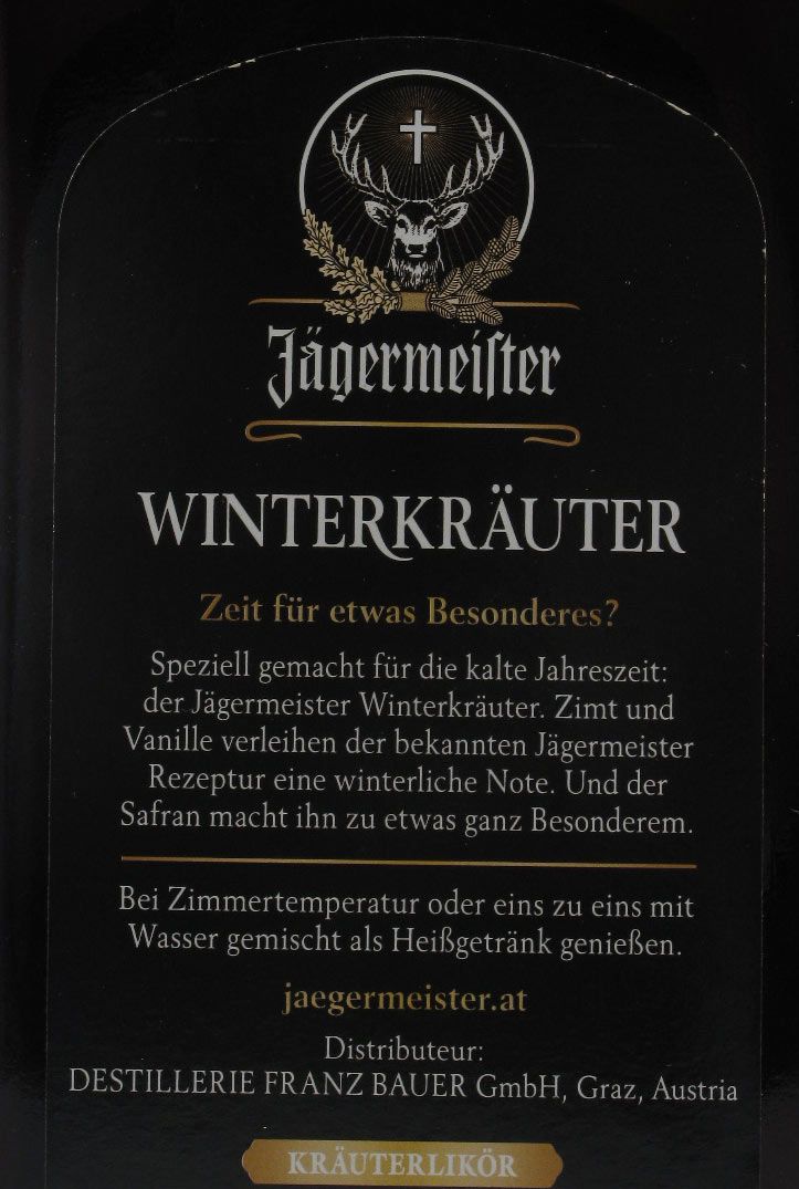 Jägermeister Winterkrauter