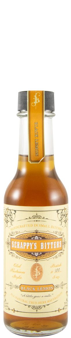 Bitter Scrappy's Black Lemon 14,7cl
