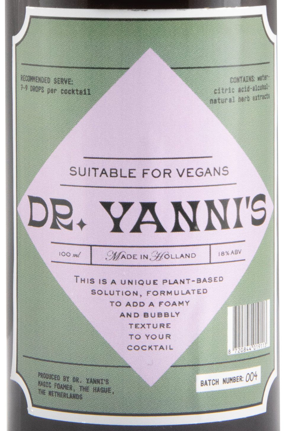 Bitter Dr. Yanni's Magic Foamer 10cl