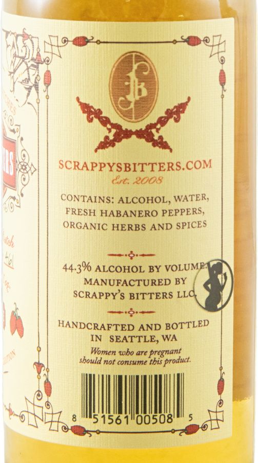 Bitter Scrappy's Fire Tincture 14,7cl