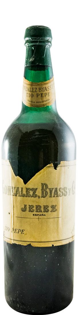 Jerez Tio Pepe (garrafa antiga)