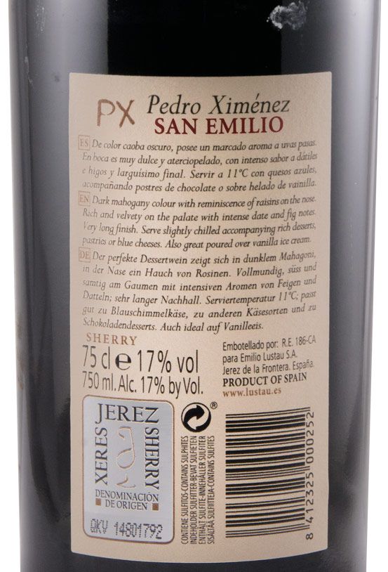 Jerez Lustau Pedro Ximenez San Emilio
