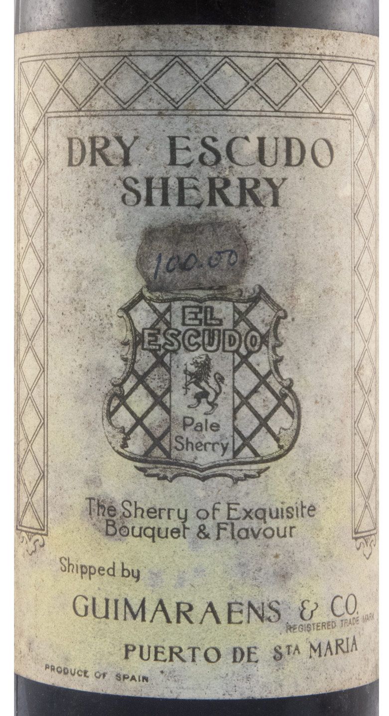Sherry El Escudo Dry Puerto de Sta Maria