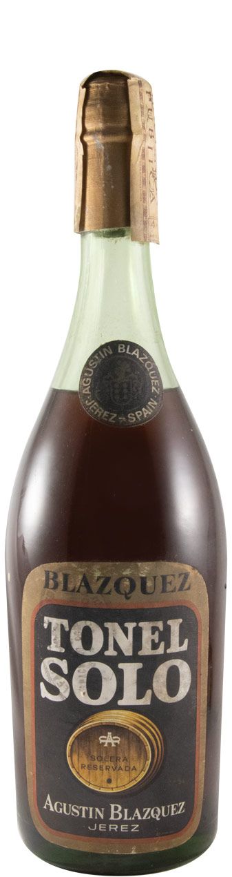 Jerez Agustin Blazquez Tonel Solo Solera Reservada