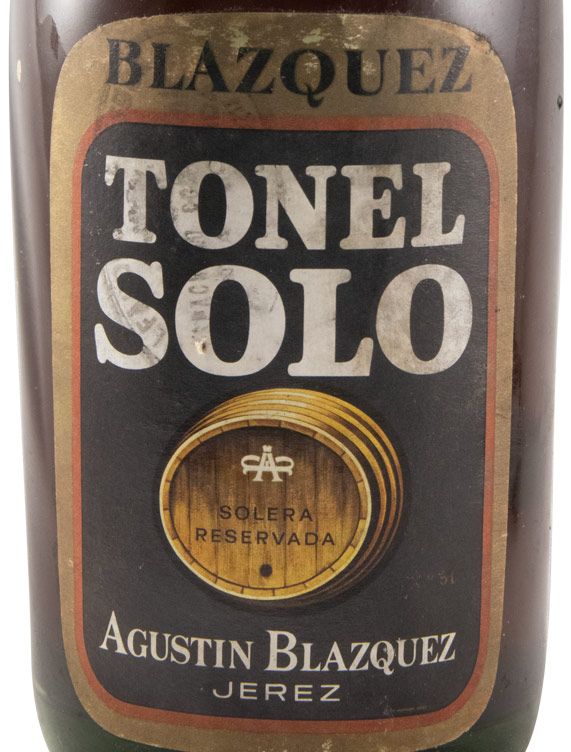 Jerez Agustin Blazquez Tonel Solo Solera Reservada