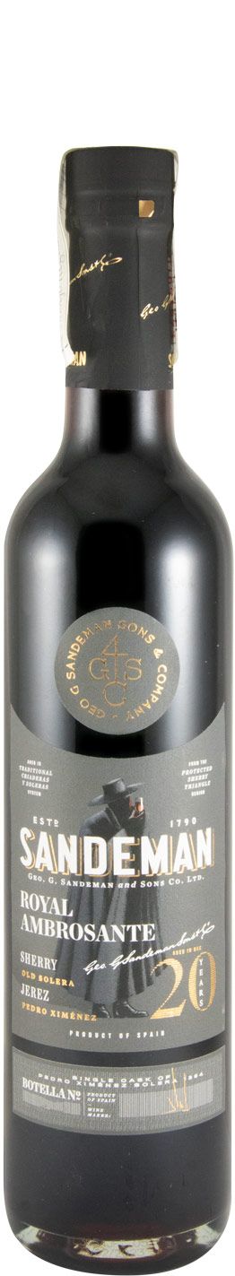 Jerez Sandeman Royal Ambrosante Pedro Ximénez 20 years 50cl