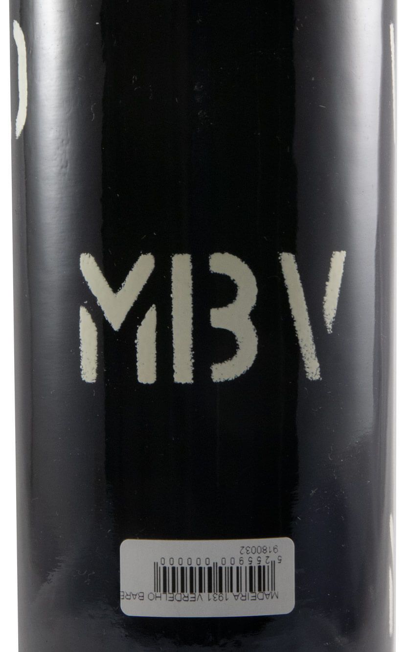 1931 Madeira Barbeito Verdelho MBV