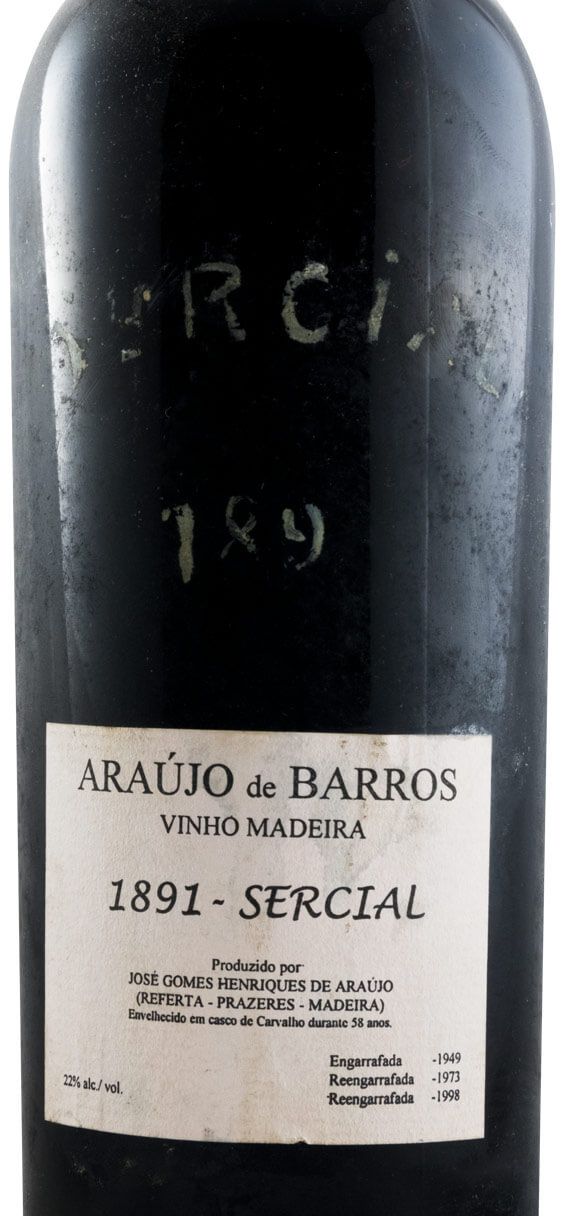 1891 Madeira Araújo de Barros Sercial
