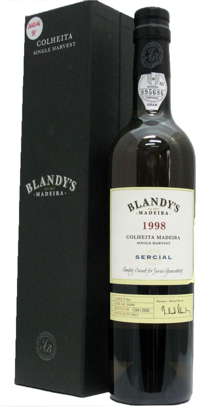 1998 Madeira Blandy's Sercial 50cl