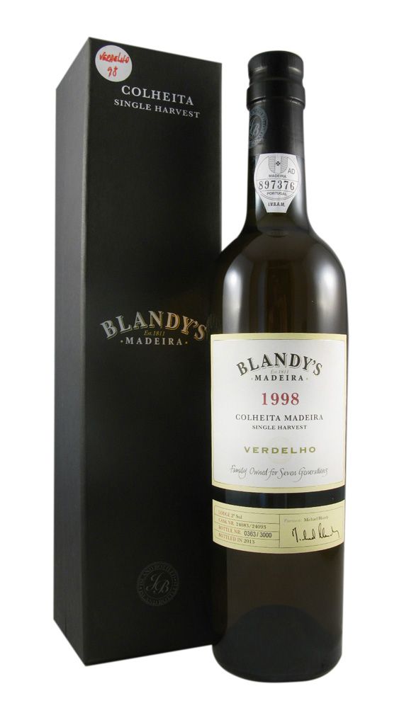 1998 Madeira Blandy's Verdelho 50cl