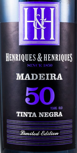 Madeira Henriques & Henriques Tinta Negra 50 years 50cl