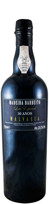 Madeira Barbeito Lote Especial Malvasia 30 years