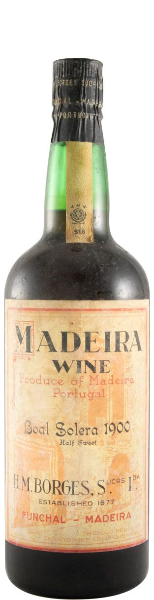 1900 Madeira H. M. Borges Boal Solera