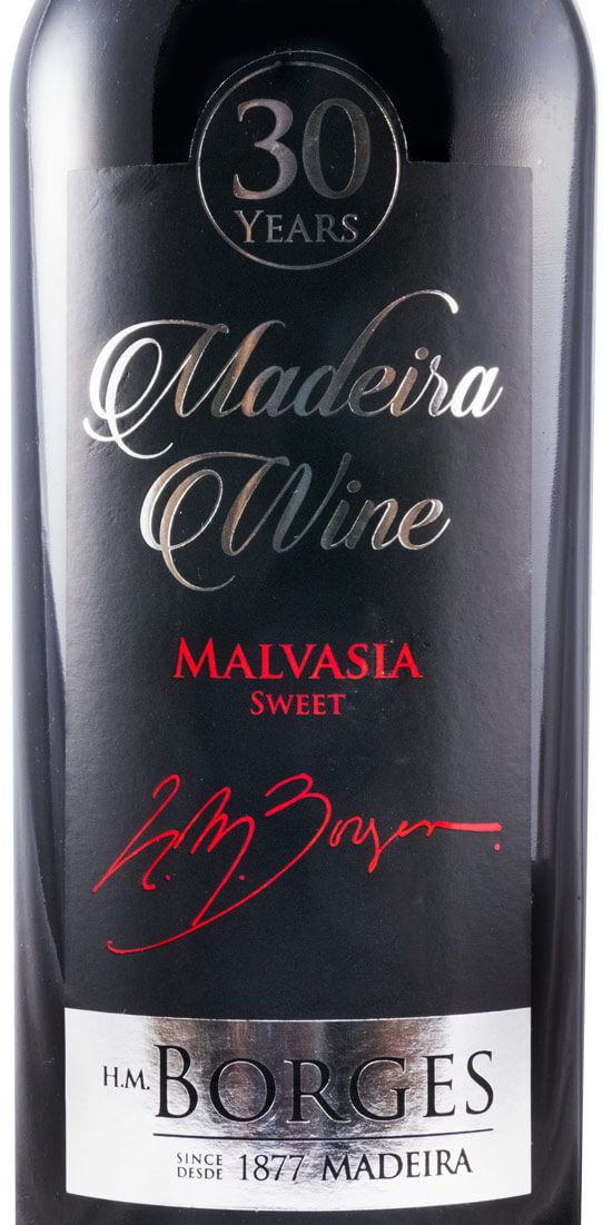 Madeira H. M. Borges Malvasia 30 years