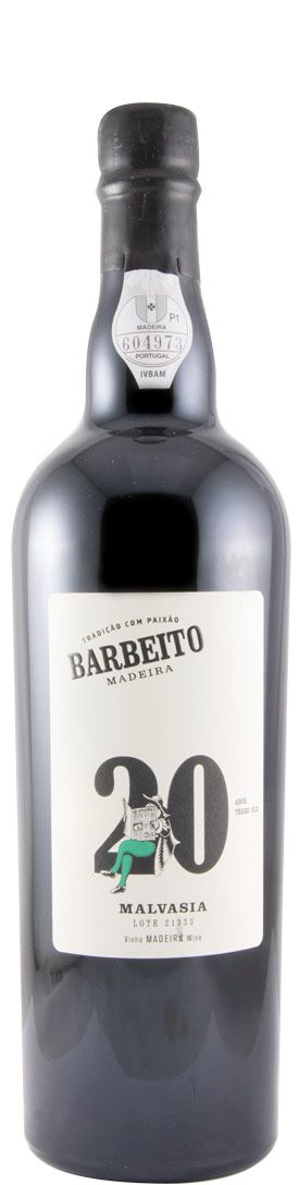 Madeira Barbeito Lote 21333 Malvasia 20 anos