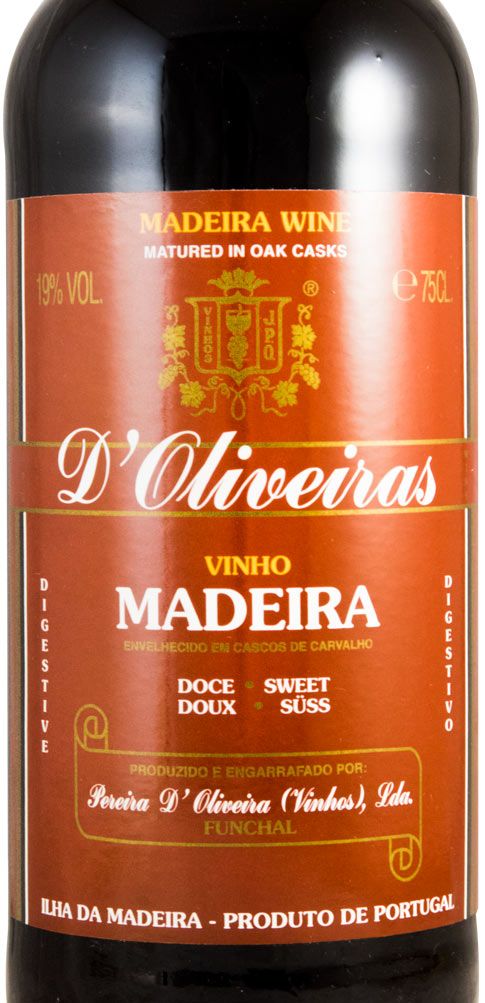 Madeira D'Oliveiras Doce 3 years