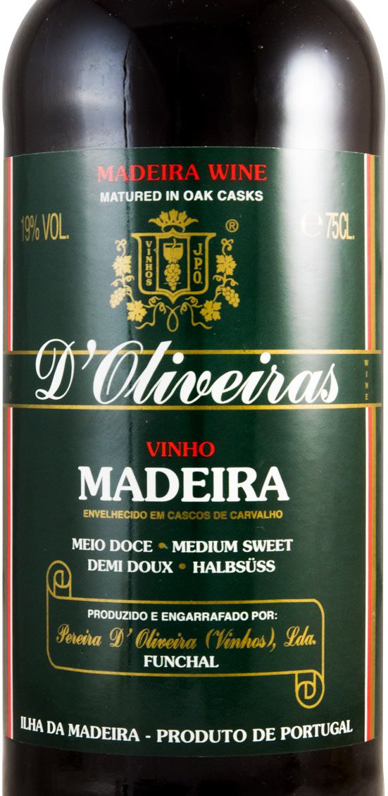 Madeira D'Oliveiras Meio Doce 3 anos