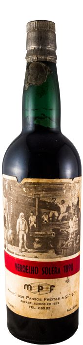 1890 Madeira Manoel dos Passos Freitas Verdelho Solera