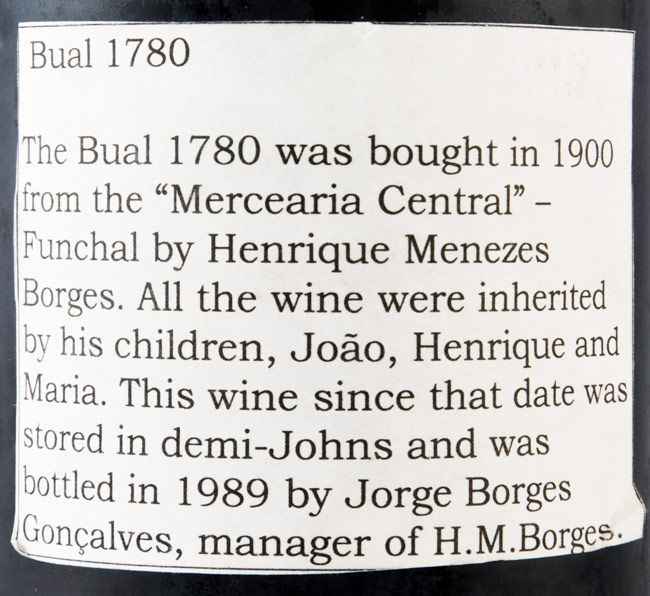 1780 Madeira H. M. Borges Boal