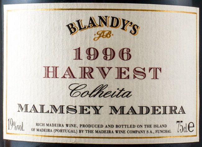 1996 Madeira Blandy's Malmsey