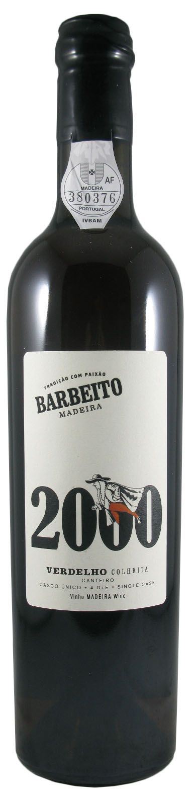 2000 Madeira Barbeito Single Cask 4 D+E Verdelho 50cl