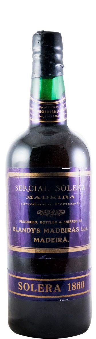 1860 Madeira Blandy's Sercial Solera
