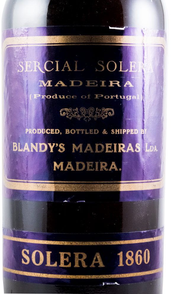 1860 Madeira Blandy's Sercial Solera
