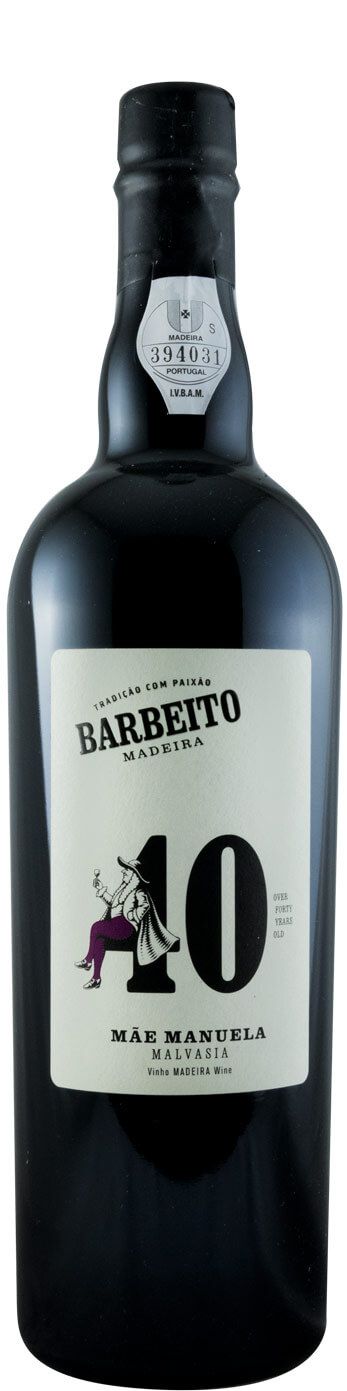 Madeira Barbeito Mãe Manuela Malvasia 40 years